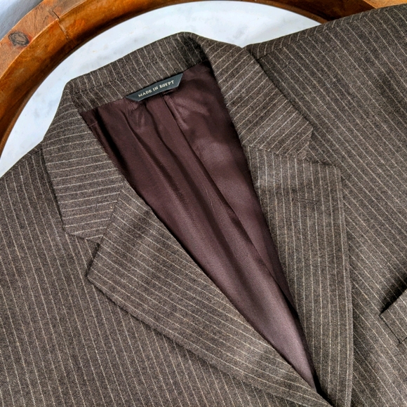 Banana Republic Other - 💜BANANA REPUBLIC Worn Once Brown Wool Suit 42 W36